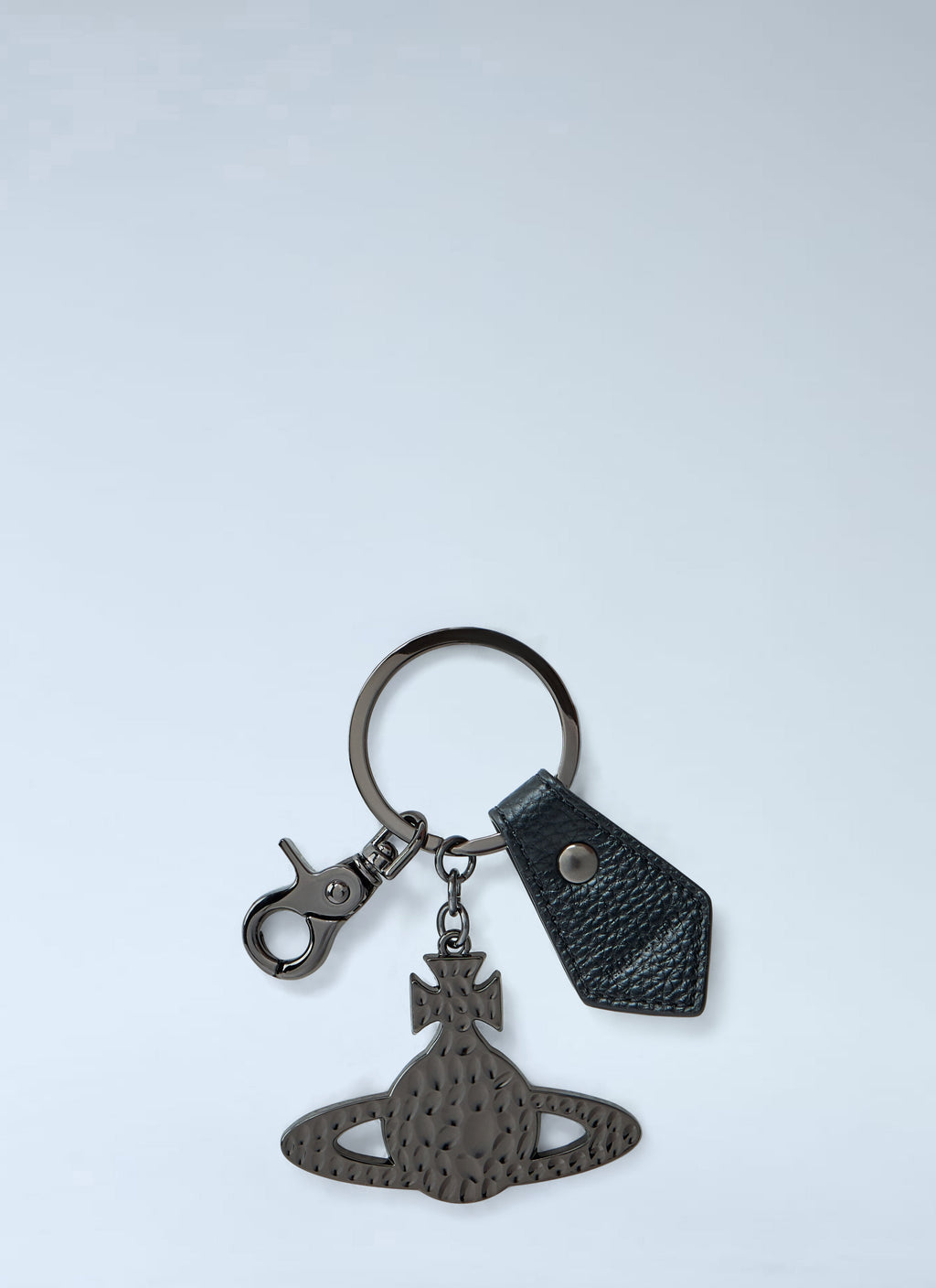 Vivienne Westwood Men Hammered Orb Keyring