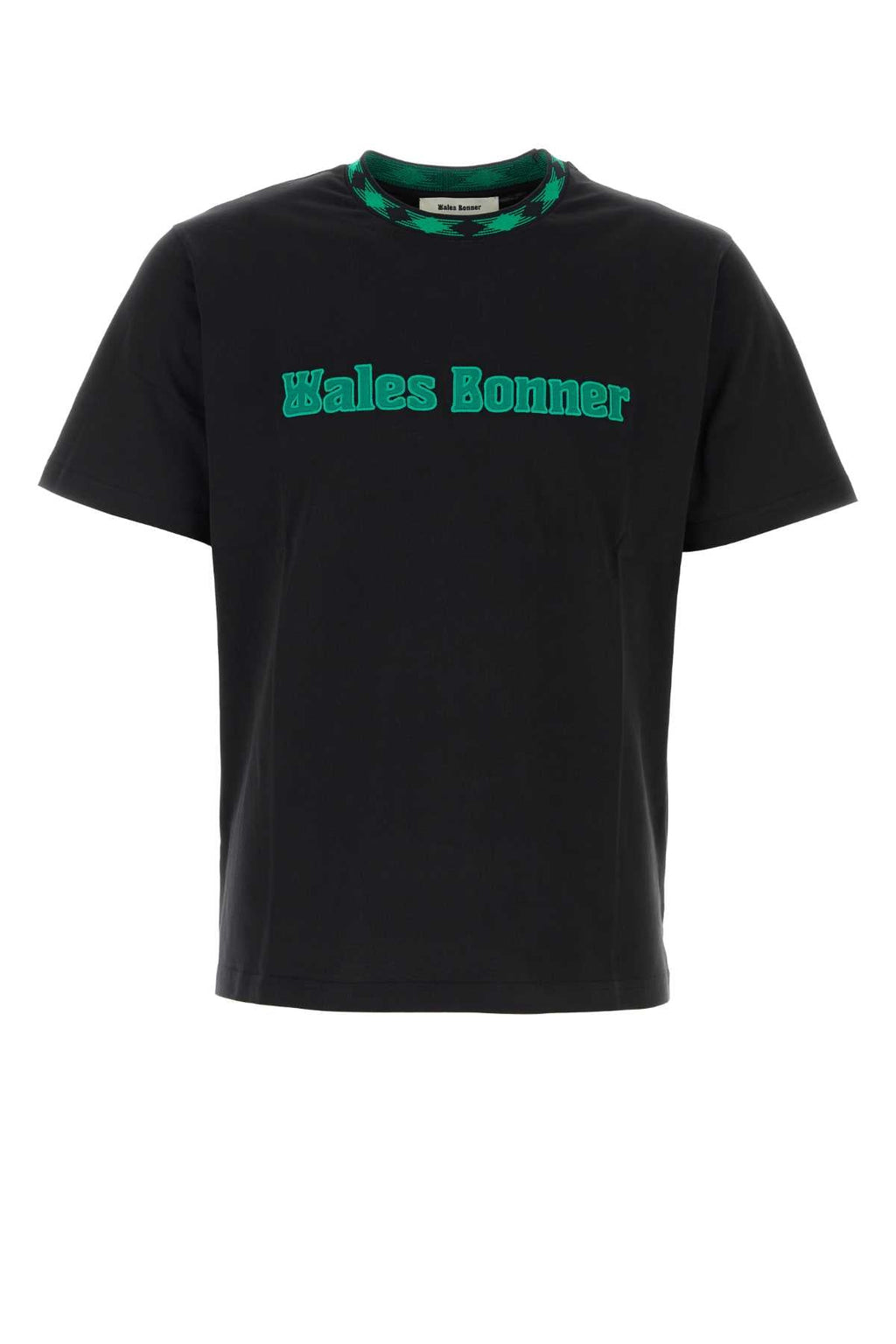 Wales Bonner Men Black Cotton Original T-Shirt - EZE Fashion®