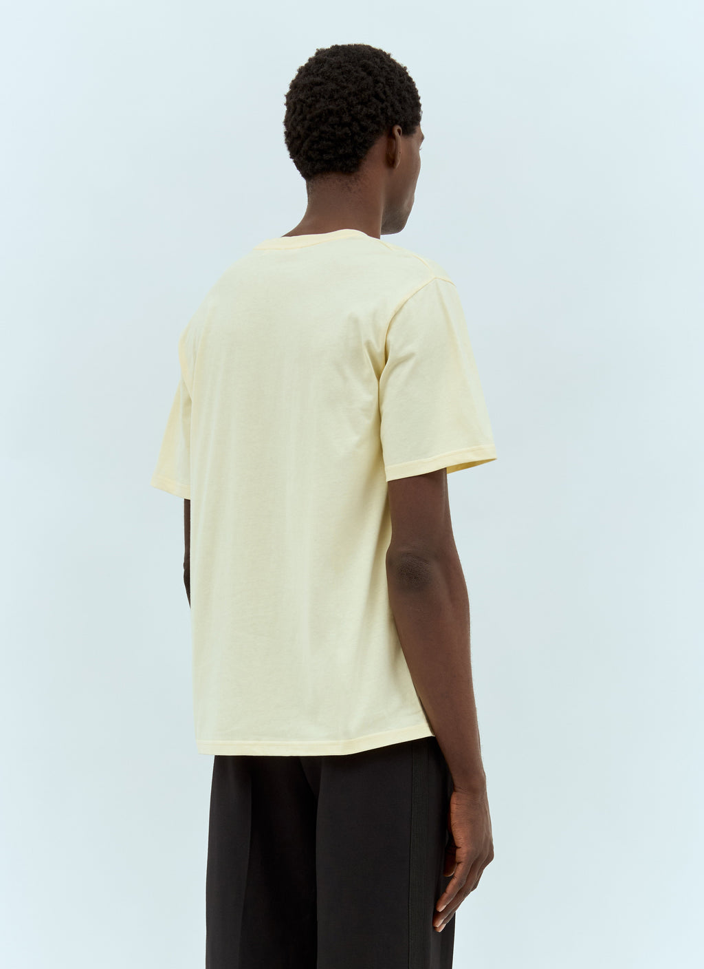 Wales Bonner Men Logo Embroidery T-Shirt