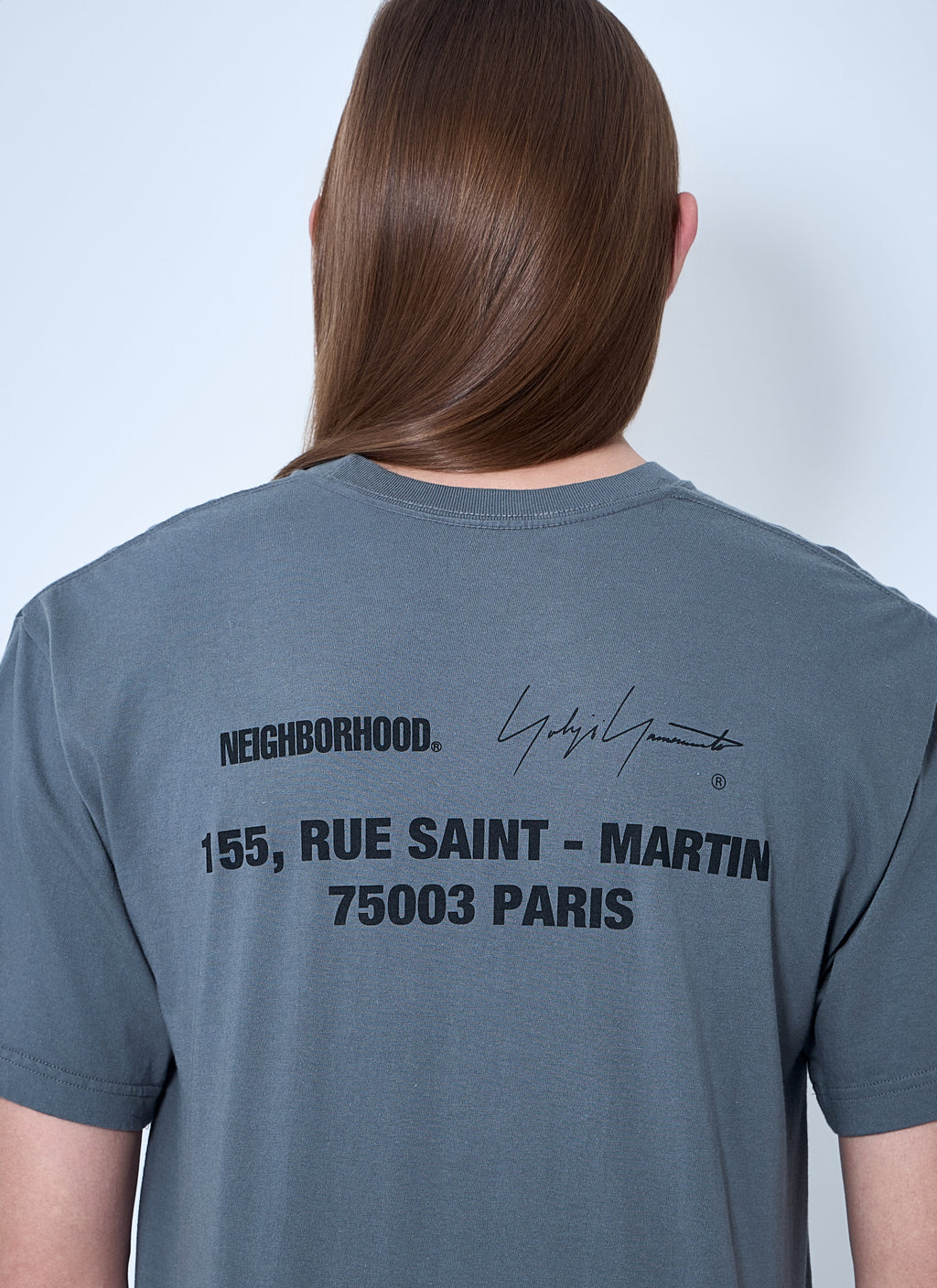 Yohji Yamamoto Men Logo Motif T-Shirt