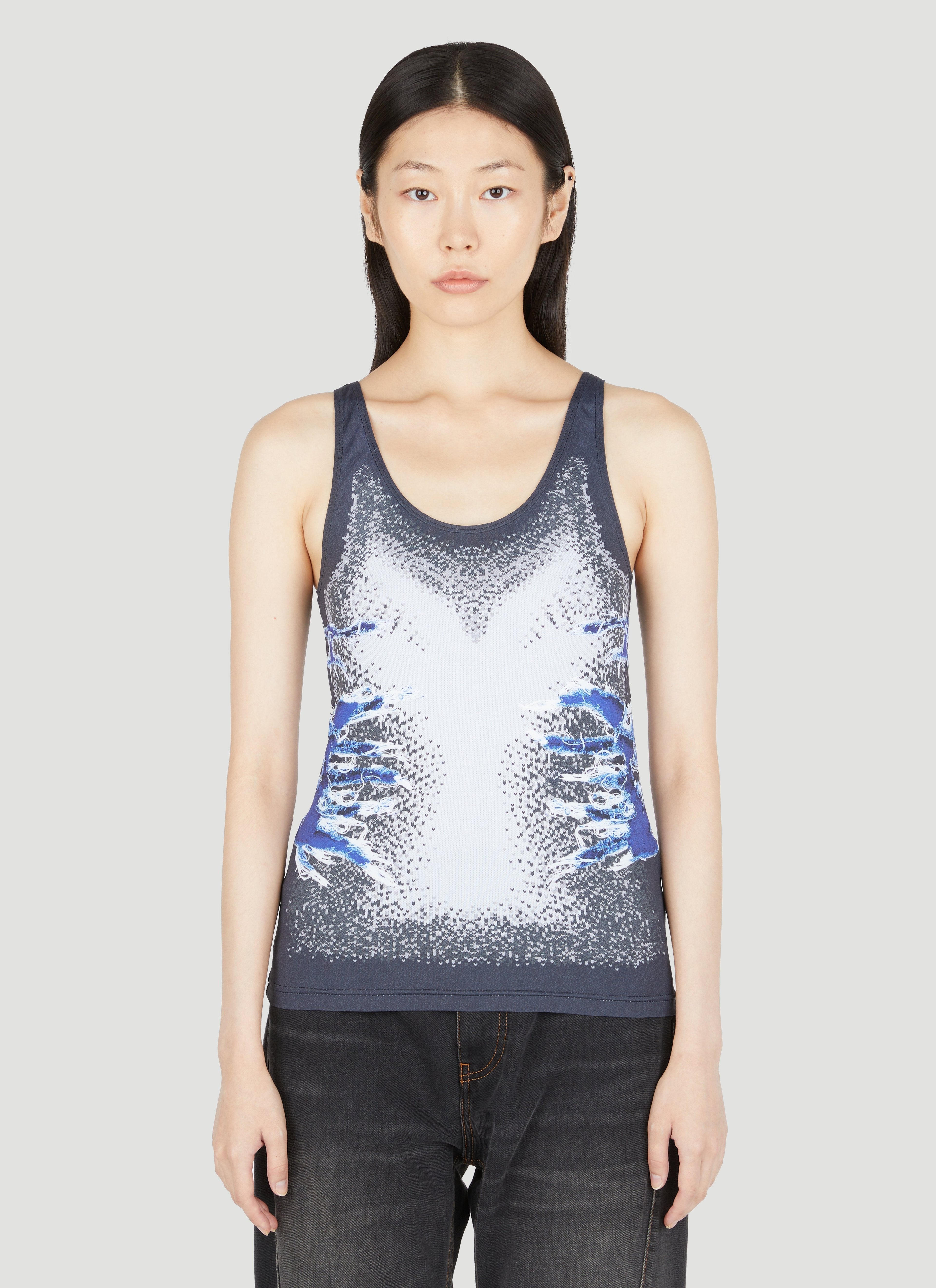 Y/Project Women Whisker Print Tank Top