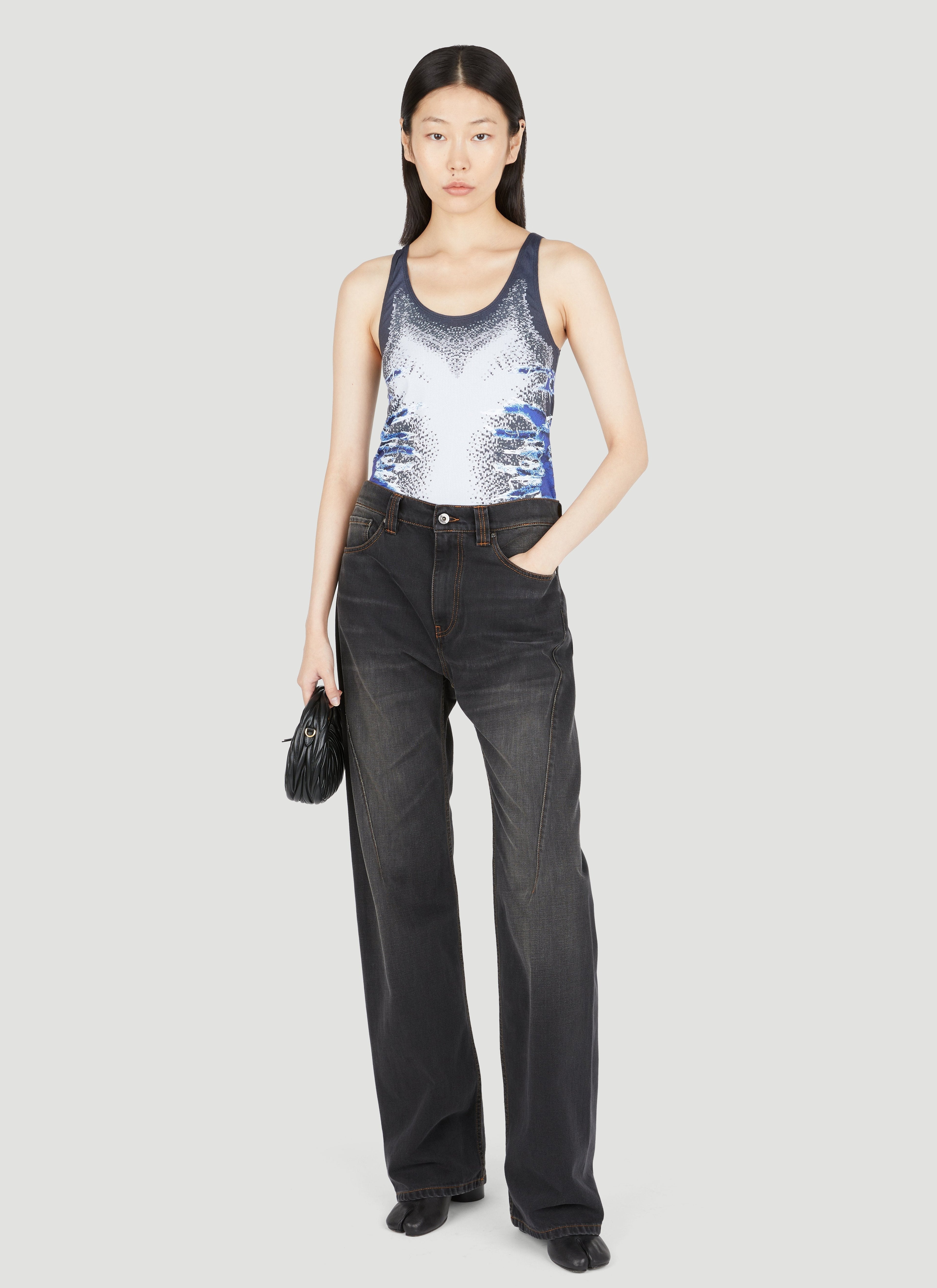 Y/Project Women Whisker Print Tank Top