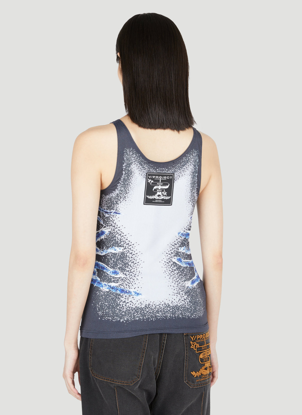 Y/Project Women Whisker Print Tank Top